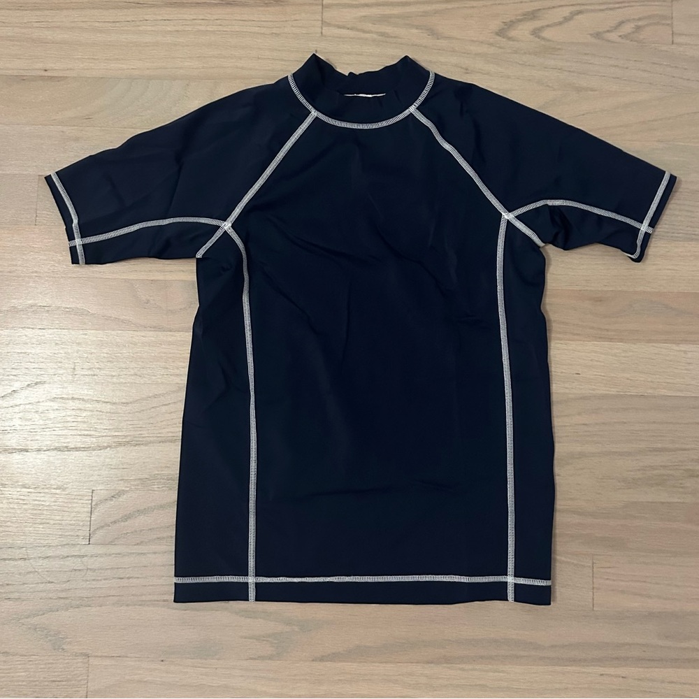 Boys’ Land’s End Navy Swim Shirt